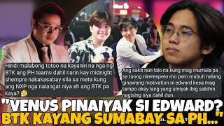 VEEWISE NIREVEAL NA UMIYAK SI EDWARD DAHIL NIREALTALK? BTK KAYA DAW TALUNIN ANG TOP 4 PABABA NG PH?!