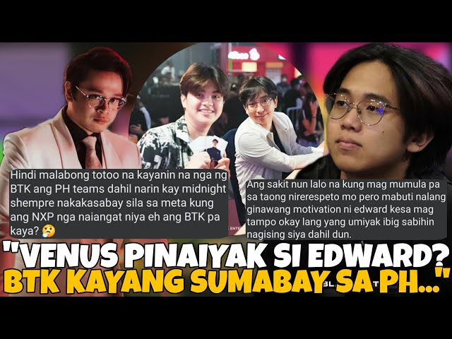 VEEWISE NIREVEAL NA UMIYAK SI EDWARD DAHIL NIREALTALK? BTK KAYA DAW TALUNIN ANG TOP 4 PABABA NG PH?! class=