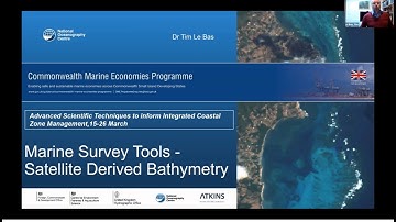 Virtual Workshop 2021: Session 5 Talk 1 Marine Survey Tools Satellite Derived Bathymetry