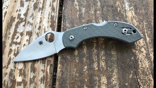 The Spyderco Dragonfly with G10 Scales: A Quick Shabazz Review