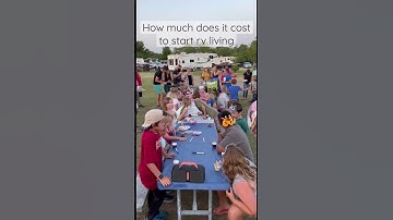 How much does it cost to start rv living?! #rv #shorts #rvshorts #viral #rvlife #rvfamily #rving