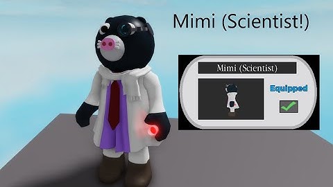 PLAYING AS THE NEW MIMI SCIENTIST SKIN! PIGGY MR P LAB EVENT!