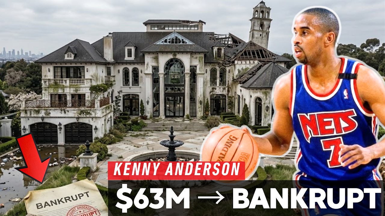 $63M Gone, 7 Kids & Bankrupt The Day He Retired – Kenny Anderson's Downfall | NBA Dark Money #13