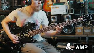 GrassRoots Viper Bass G-VP-46B Korea 2010 Bass Guitar Demo