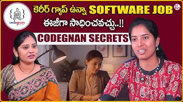 Codegnan : Start Your Software Career Even After 30 | Software Job  Tips 2025@sumantvparenting