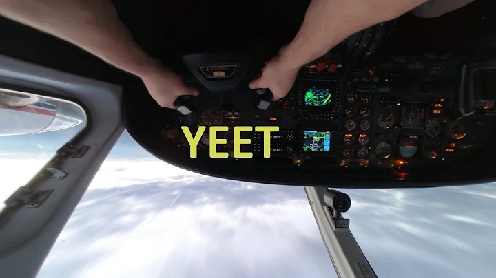 Flying Cessna 425 for the first time