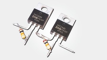 How To Make Mini Stereo Audio Amplifier Circuit Using Mosfet