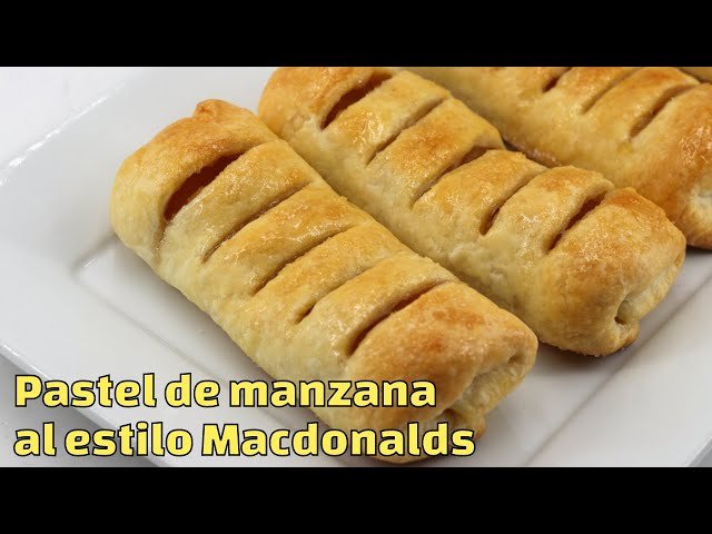 Pastel de manzana al estilo Macdonalds #javierromero #cocinacasera #pasteleria