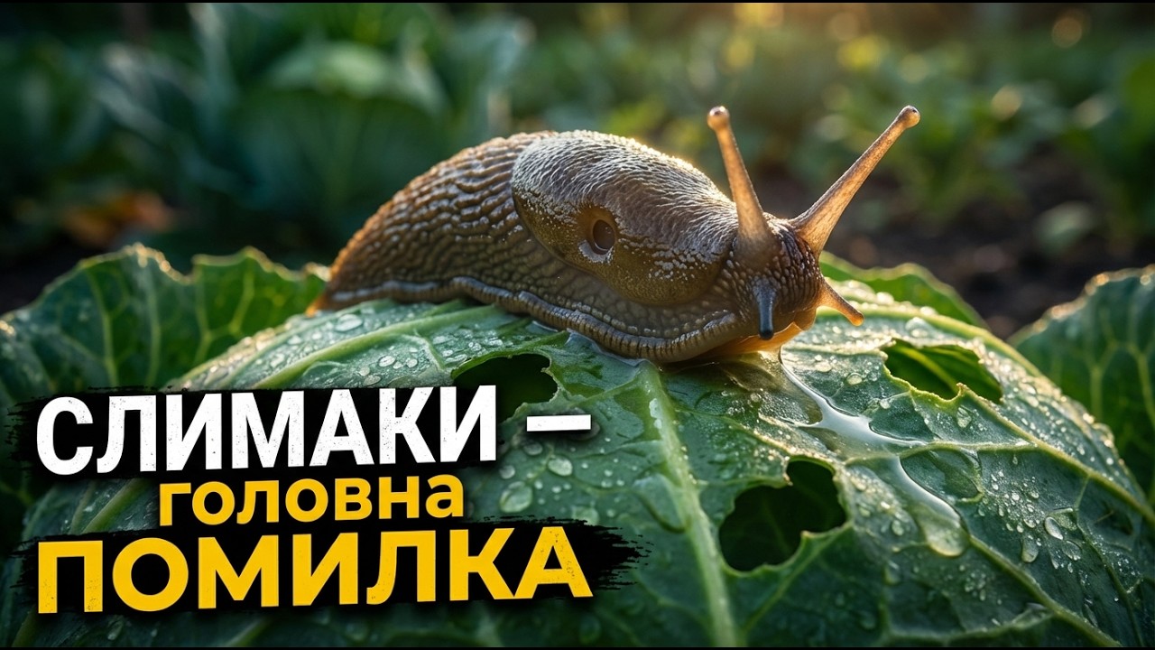СЛИМАКИ ЗНИКНУТЬ! Але не робіть ЦЮ помилку
