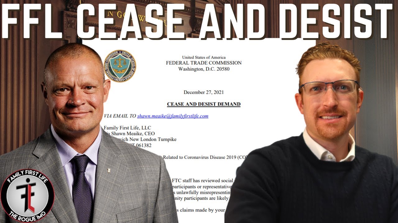 Download Family First Life: FFL Cease and Desist Letter to Shawn Meaike