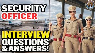 SECURITY Officer INTERVIEW Questions and Answers (PASS Your SECURITY OFFICER Interview)