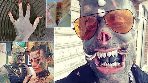 Michel Faro do Prado - Body modification fanatic c...