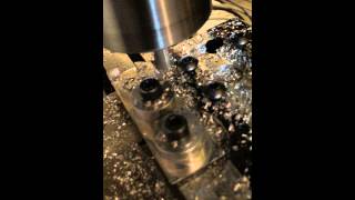 CNC X3 Machining a bottle opener