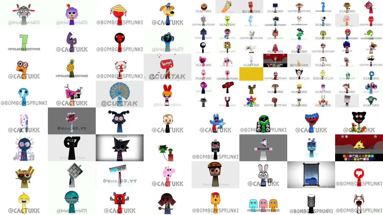 My Sprunki OC One Hundred And Twelve Parison