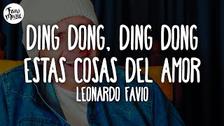 Leonardo Favio - Ding Dong, Ding Dong, Estas Cosas del Amor (Letra)