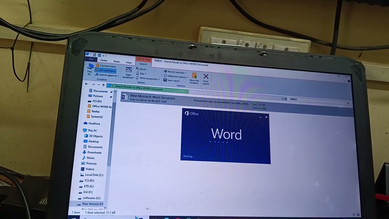 Как искать текстовые файлы в Word, не открывая их