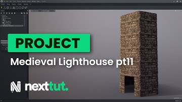 Maya Modelling Tutorial | Medieval Lighthouse Part 11