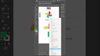Adobe Illustrator 2025 - Tips to Draw Google Photo Icon like a PRO #shorts #explore #90s #ducthangds