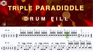 Learn To Play The Triple Paradiddle Rudiment On The Drums