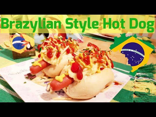 Cachorro Quente Brasileiro Brazilian Hot Dog Recipe 