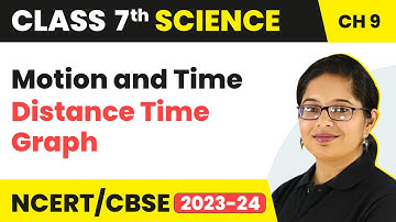 Distance Time Graph - Motion and Time | Class 7 - Science - Chapter 9
