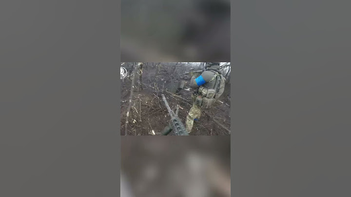 Screams erupt after Russian trench is blasted with bullets and grenades