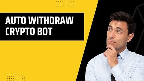 auto withdraw bot BSC NETWORK