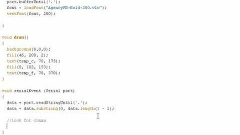 Видеоуроки по Arduino  I2C и processing 7 я серия, ч2