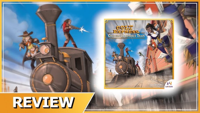 Asmodee Colt Express Escoltas Y Tren Blindado Board Game