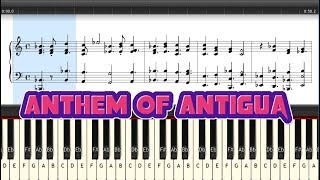 Video-Miniaturansicht von „ANTHEM of ANTIGUA with notation sheet“