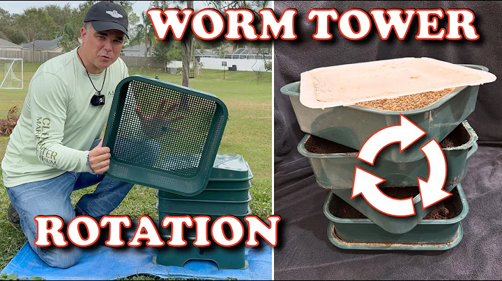 Rotating Your Worm Tower Like a Pro! | Vermicompost Worm Farm thumbnail