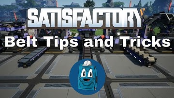Satisfactory Conveyor Belt Tips and Tricks
