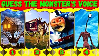 Guess Monster Voice Spider House Head, MegaHorn, Spider Thomas, Light Head Coffin Dance