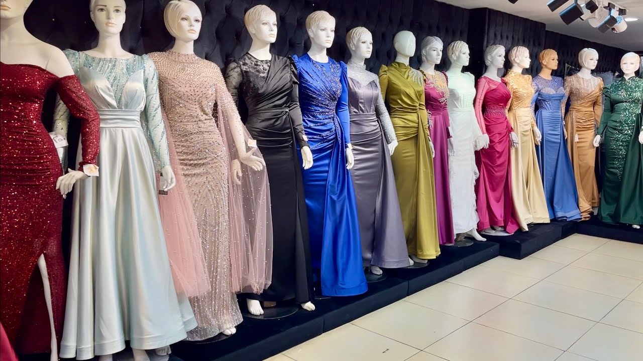 💥فساتين 2024 من المصنع نفسه😍سواريه,زفاف,أطفال,تخرج,سهره🔥