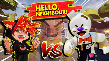 CHIPMUNK vs ROBLOX ICE SCREAM ROD | Hello Neighbor Mod