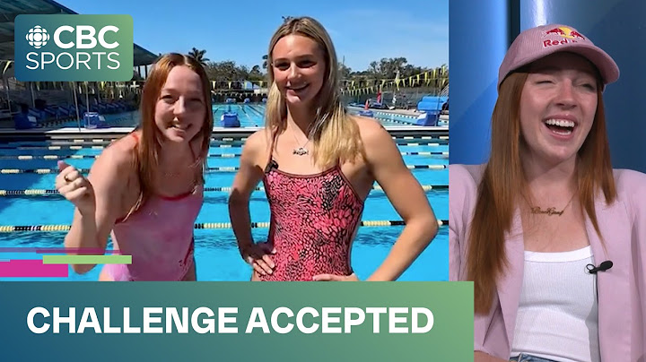 Summer McIntosh challenged to a race by professional diver... it went how you would expect #swimming