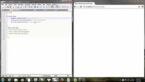 oop php 002 public protected private