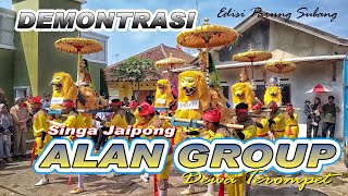 ATRAKSI SINGA JAIPONG DEWA TEROMPET ALAN GROUP SUBANG