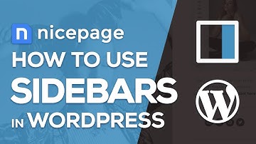 How to use WordPress Sidebars in Nicepage Website Builder