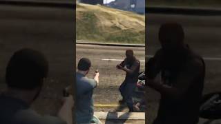 عيصابه خطفت وحده بلعبه GTA#shorts