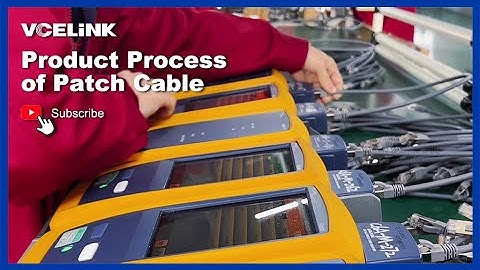 How Patch Cables Are Produced | Factory Production Process | VCELINK
