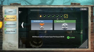 Kill 10 Enemies with the Firepower Support Perk Equipped@CoDMobile