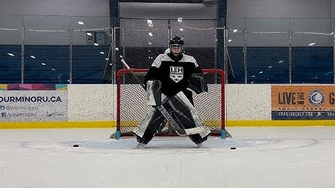 Hockey Goalie Training : RVH Exits and Entry’s with Chest Save