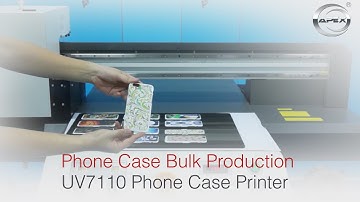 Phone Case Bulk Production UV7110 Phone Case Printer