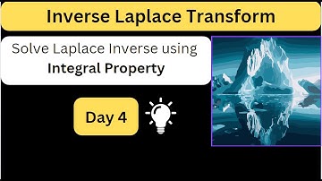 Engineering Mathematics-3 | Inverse Laplace Transform| Day 4 | Integral Property