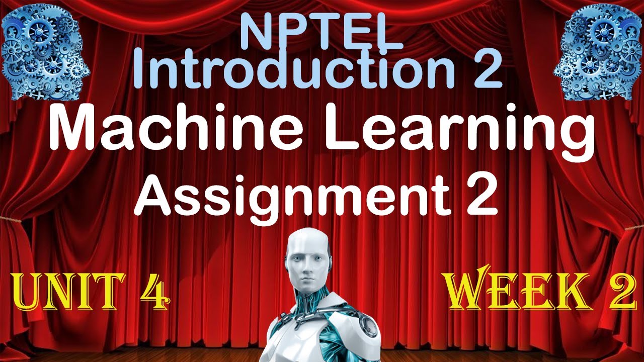 nptel assignment answers 2022 machine learning