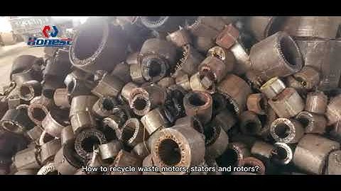 Full Automatic Electric Stator Motor Recycling Line | Motor Stator Recycling Equipment