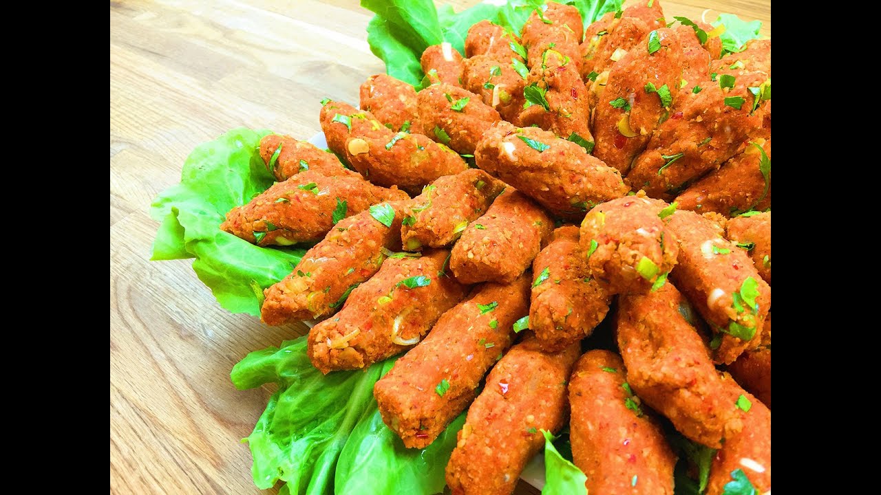 Vegane Linsen Frikadellen - Mercimek Köftesi