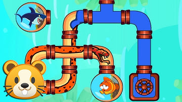 🐹Save The Fish Fishdom Max All Levels Game Android iOS Gameplay Walkthrough #31