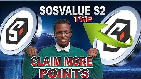 SOSOVALUE Season 2 TGE Is Here - Do This To Earn More Points